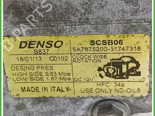 AC compressor FIAT PANDA (312_, 319_) 0.9 Natural Power (312PXG1A, 312PYC1A) | BP40140920M34 - Image 4