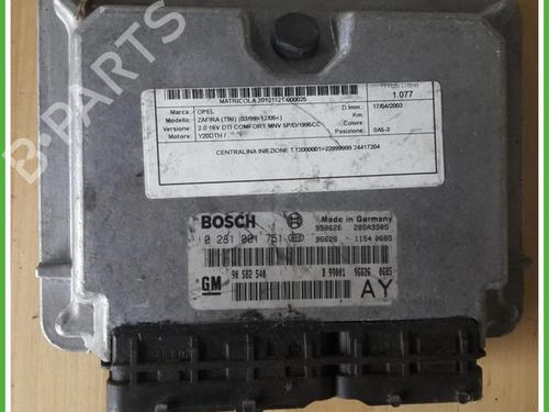 Used Engine control unit (ECU) Engine control unit (ECU) OPEL ZAFIRA A MPV (T98) 2.0 DTI 16V (F75) (101 hp) 40130092 40130092