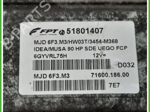Engine control unit (ECU) LANCIA MUSA (350_) 1.3 D Multijet (350.AXG11, 350.AXG1A) | BP12214086M57 
