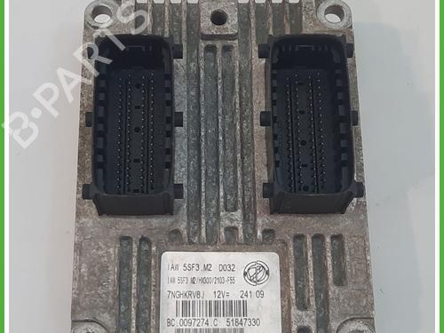 Used Engine control unit (ECU) FIAT GRANDE PUNTO (199_) 1.4 LPG (78 hp) 12214071