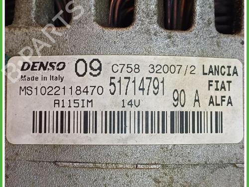 Alternator FIAT 500 (312_) 1.2 (312AXA1A) | BP40141880M7 - Image 4
