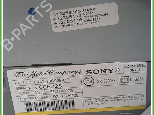 Radio FORD C-MAX (DM2) 1.6 TDCi | BP40135374E6 - Image 4