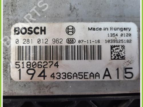 Engine control unit (ECU) FIAT CROMA (194_) 1.9 D Multijet (194AXC1B, 194AXC12) | BP13259475M57