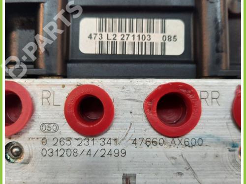 ABS pump NISSAN MICRA III (K12) 1.2 16V | BP11704337M43 
