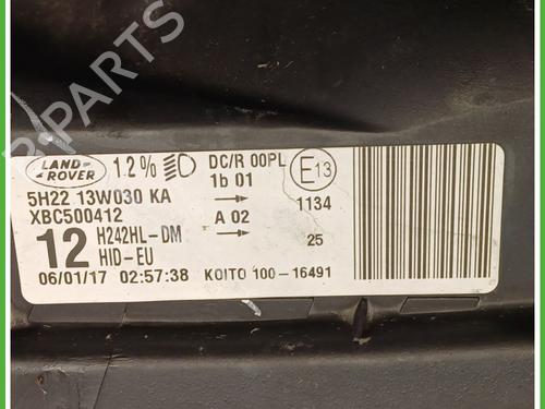 Left headlight LAND ROVER DISCOVERY III (L319) 2.7 TD 4x4 | BP24020109C28 