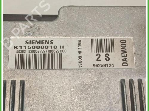 Engine control unit (ECU) DAEWOO MATIZ (M100, M150) 0.8 | BP40147270M57 - Image 2