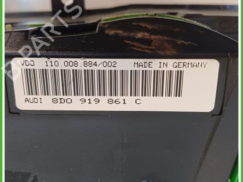 Instrument cluster AUDI A4 B5 (8D2) 1.8 | BP15720510C47 
