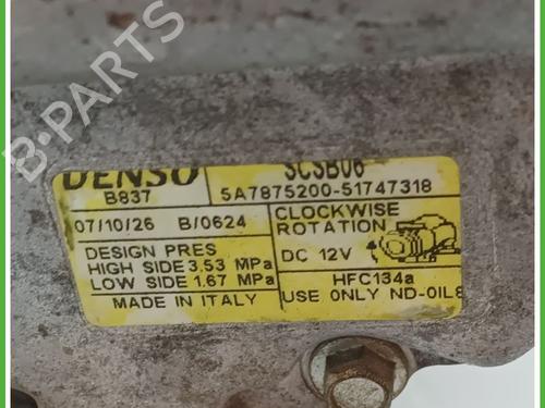 AC compressor FIAT 500 (312_) 1.2 (312AXA1A) | BP17709841M34 