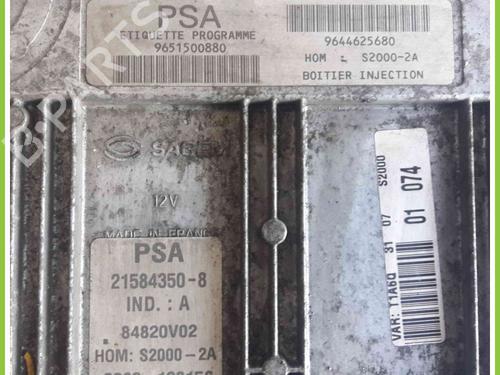 Engine control unit (ECU) PEUGEOT 206 Hatchback (2A/C) 1.4 i | BP13413329M57 