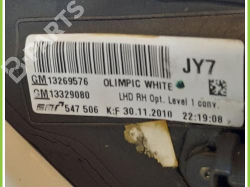 Right mirror OPEL INSIGNIA A Sports Tourer (G09) 2.0 CDTI (35) | BP11720173C27 