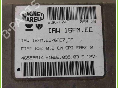 Engine control unit (ECU) FIAT SEICENTO / 600 (187_) 0.9 (187AXA, 187AXA1A) | BP13319412M57 