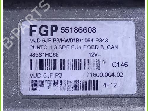 Engine control unit (ECU) FIAT PUNTO (188_) 1.3 JTD 16V | BP13319214M57 