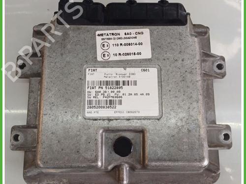 Used Engine control unit (ECU) FIAT PUNTO (188_) 1.2 60 (188.030, .050, .130, .150, .230, .250) (60 hp) 19092617