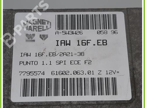 Engine control unit (ECU) FIAT PUNTO (176_) 55 1.1 | BP11368511M57 