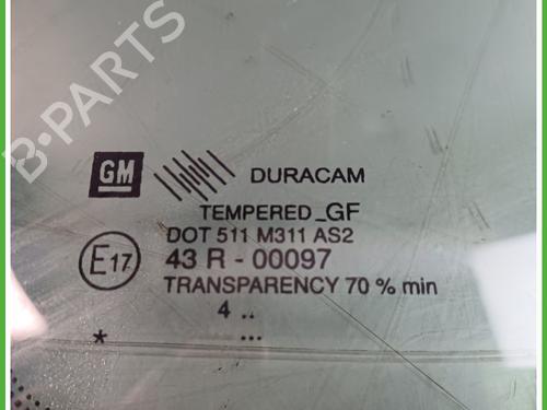 Rear left door window OPEL ASTRA H Estate (A04) 1.7 CDTI (L35) | BP15678984C20 