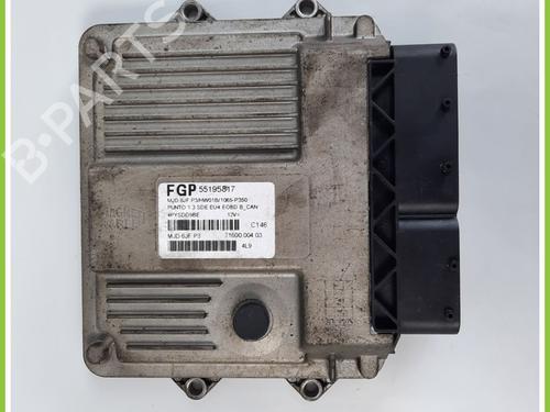 Used Engine control unit (ECU) FIAT PUNTO (188_) 1.3 JTD 16V (70 hp) 13319338