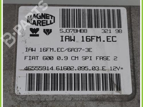 Engine control unit (ECU) FIAT SEICENTO / 600 (187_) 0.9 (187AXA, 187AXA1A) | BP11368691M57 
