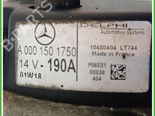Alternator MERCEDES-BENZ C-CLASS T-Model (S203) C 200 CDI (203.204) | BP16360947M7 