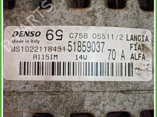 Alternator FIAT PUNTO EVO (199_) 1.4 Natural Power | BP16008324M7 