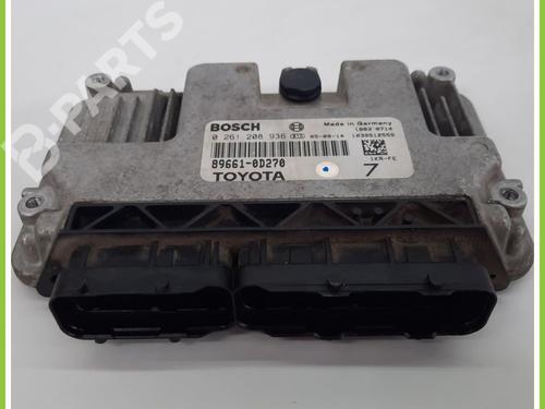 Engine control unit (ECU) TOYOTA YARIS (_P9_) 1.0 VVT-i (KSP90_) (69 hp) 89661-0D270 0 261 208 936 0 261 208 936