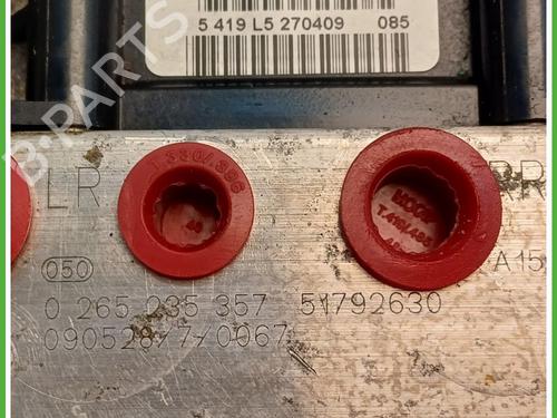 ABS pump ALFA ROMEO 147 (937_) 1.9 JTDM 8V (937.AXD1A, 937.AXU1A, 937.BXU1A) | BP27654461M43 