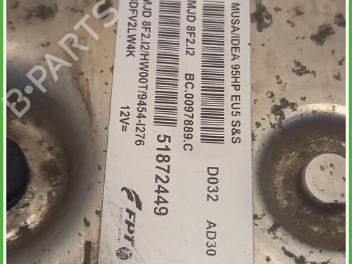 Engine control unit (ECU) LANCIA MUSA (350_) 1.3 D Multijet (350.AXM11, 350.AXM1A, 350.AXI1A) | BP40076126M57 - Image 3