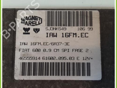 Engine control unit (ECU) FIAT SEICENTO / 600 (187_) 0.9 (187AXA, 187AXA1A) | BP13319357M57 