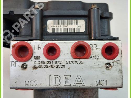 ABS pump FIAT IDEA (350_) 1.4 16V | BP11370340M43 
