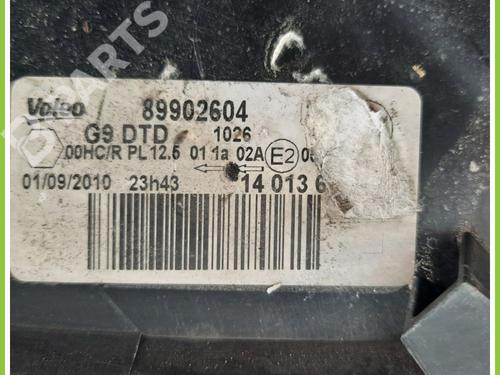 Right headlight CITROËN JUMPY II (VF7) 2.0 HDi 120 | BP11721381C29 