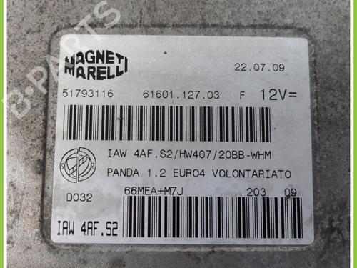 Engine control unit (ECU) FIAT PANDA (169_) 1.2 Natural Power (169.AXB1A) | BP13319324M57 