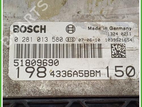 Engine control unit (ECU) FIAT BRAVO II (198_) 1.9 D Multijet (198AXC1B) | BP15607921M57 