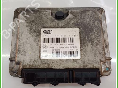 Used Engine control unit (ECU) FIAT PANDA (169_) 1.2 (169.AXB11, 169.AXB1A) (60 hp) 18153023