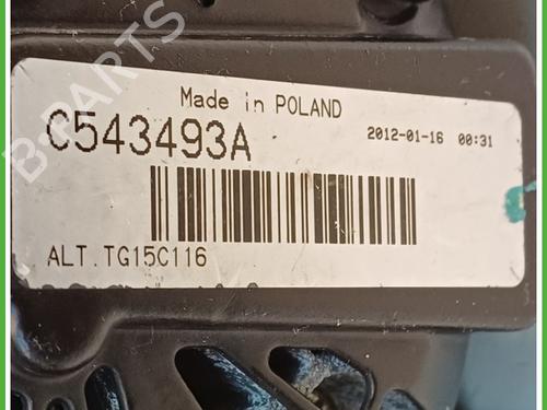 Alternator PEUGEOT 307 (3A/C) 2.0 HDi 110 | BP26152899M7 