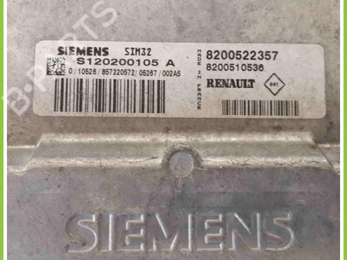 Engine control unit (ECU) RENAULT CLIO III (BR0/1, CR0/1) 1.2 16V (BR02, BR0J, BR11, CR02, CR0J, CR11) | BP13419473M57