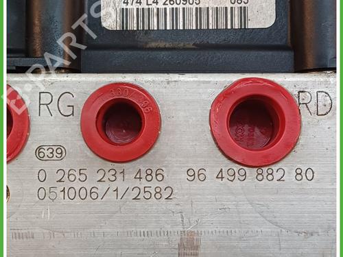 ABS pump PEUGEOT 307 (3A/C) 1.6 HDi 110 | BP16970146M43 