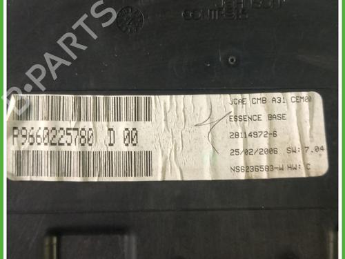 Instrument cluster CITROËN C3 I (FC_, FN_) 1.1 i | BP29475955C47 