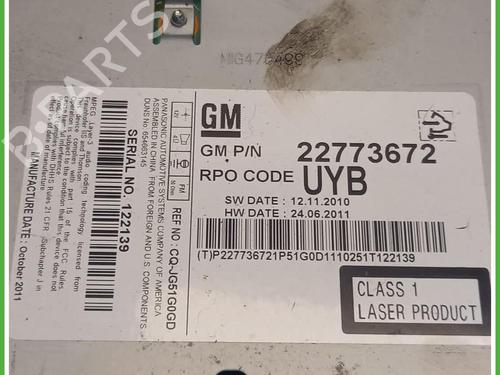 Radio CHEVROLET CRUZE Hatchback (J305) 1.8 LPG | BP40149405E6 - Image 3
