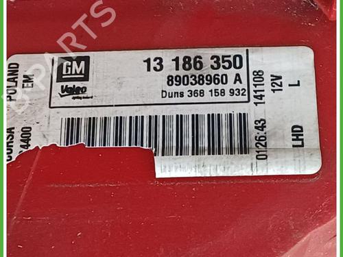 Left taillight OPEL CORSA D (S07) 1.2 (L08, L68) | BP21028373C34 