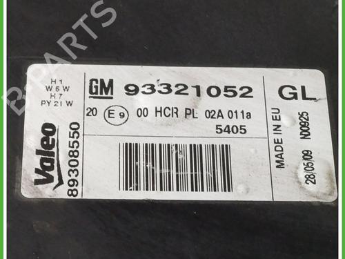 Venstre forlygte OPEL MERIVA A MPV (X03) 1.4 16V Twinport LPG (E75) | BP18960904C28 