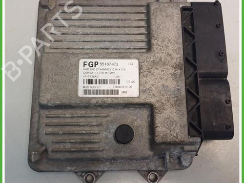 Used Engine control unit (ECU) Engine control unit (ECU) OPEL CORSA C (X01) 1.3 CDTI (F08, F68) (70 hp) 40144760 40144760