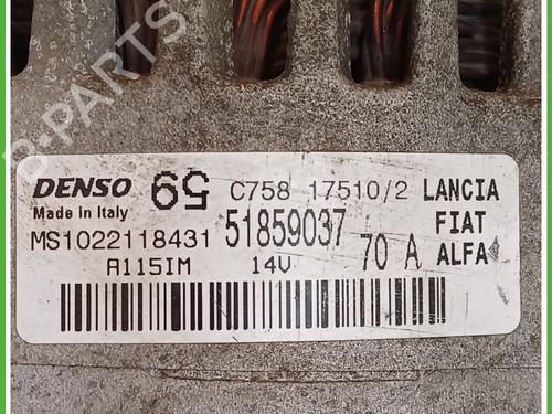 Alternator FIAT PANDA (169_) 1.2 (169.AXB11, 169.AXB1A) | BP16102636M7 