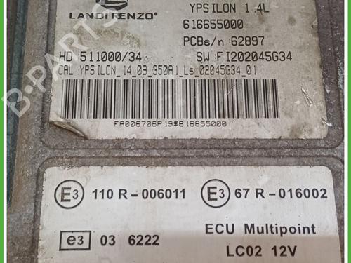 Engine control unit (ECU) LANCIA YPSILON (843_) 1.4 LPG (843.AXG1A) | BP20107114M57 
