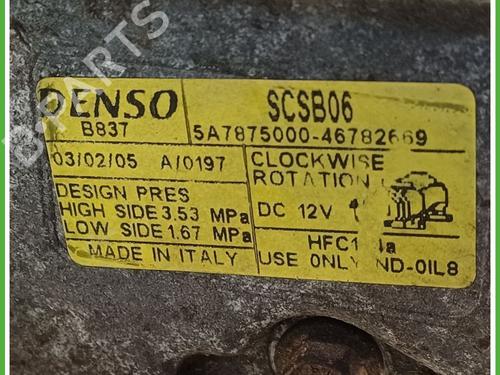 AC compressor FIAT PUNTO (188_) 1.2 60 (188.030, .050, .130, .150, .230, .250) | BP17041661M34 