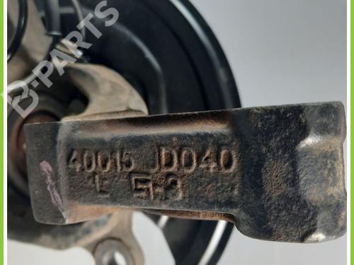 Left front steering knuckle NISSAN QASHQAI / QASHQAI +2 I (J10, NJ10, JJ10E) 2.0 dCi All-wheel Drive | BP11719977M25 