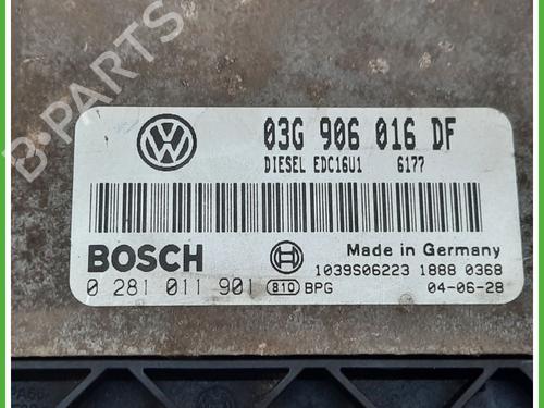 Engine control unit (ECU) VW GOLF V (1K1) 1.9 TDI | BP12909942M57 