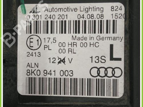 Left headlight AUDI A4 B8 Avant (8K5) 2.0 TDI | BP11721303C28 