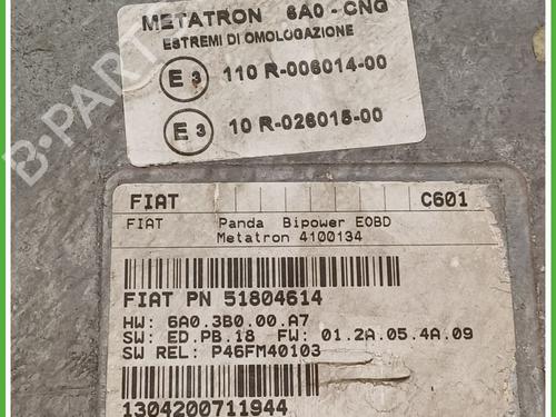 Engine control unit (ECU) FIAT PANDA (169_) 1.2 (169.AXB11, 169.AXB1A) | BP17645103M57 
