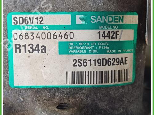 AC compressor FORD FIESTA V (JH_, JD_) 1.4 TDCi | BP17316708M34