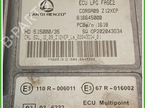 Engine control unit (ECU) OPEL CORSA D (S07) 1.2 (L08, L68) | BP28056049M57 
