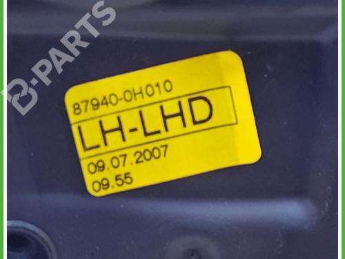 Left mirror PEUGEOT 107 (PM_, PN_) 1.0 | BP11973473C26